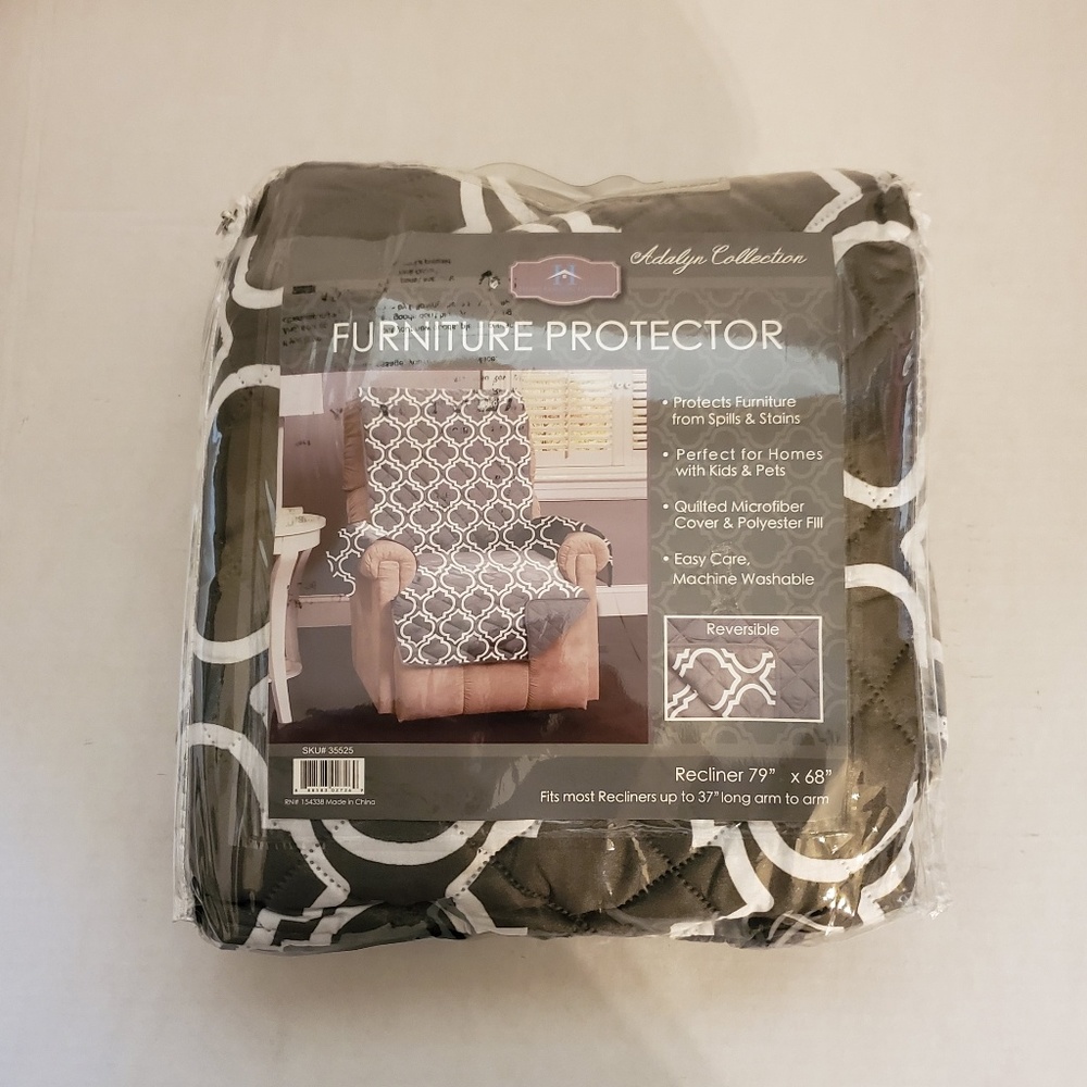 New Printed Reversible Protector for Recliner